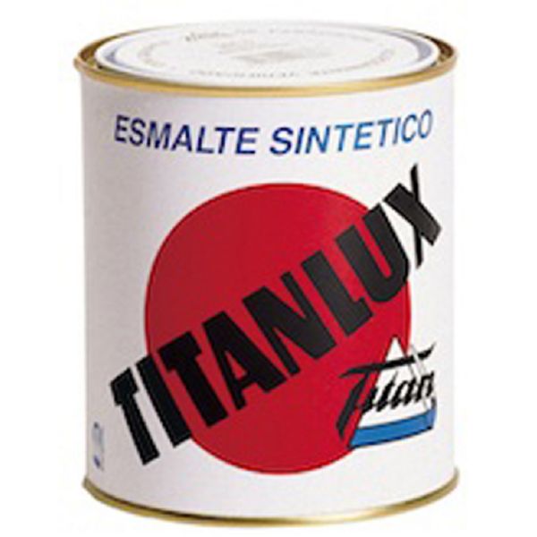 PINTURA ESMALTE SINTETICO NEGRO MATE 750 ML TITAN